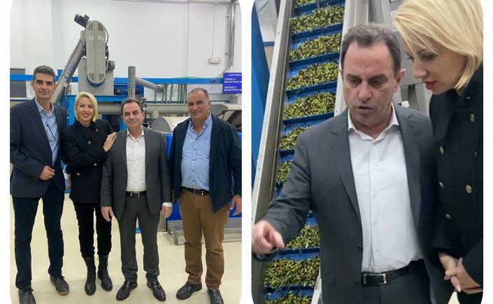 ND's MP Katerina Monogiou: Η Κατερίνα Μονογυιού υποδέχτηκε τον ΥΠΑΑΤ Γιώργο Γεωργαντά στη Νάξο