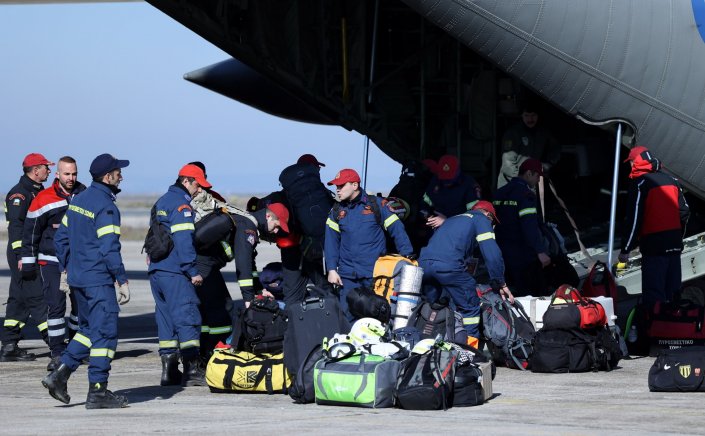 Türkiye, Syria quake: Απογειώθηκε C-27 με Έλληνες διασώστες για το Ιντσιρλίκ Τουρκίας - Είναι η 2η ελληνική αποστολή