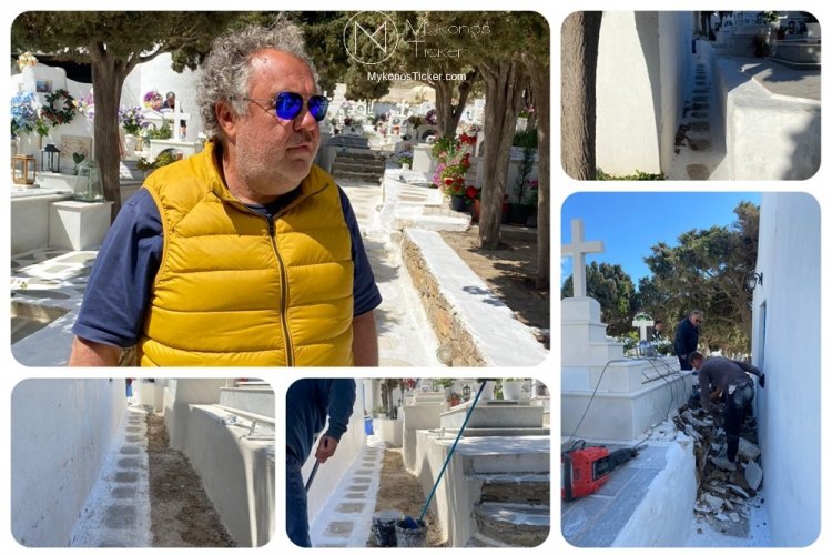 Mykonos – Φ. Βιγλιάρης: Ένα έργο μικρό, αλλά τεράστιας σημασίας για την Άνω Μερά….
