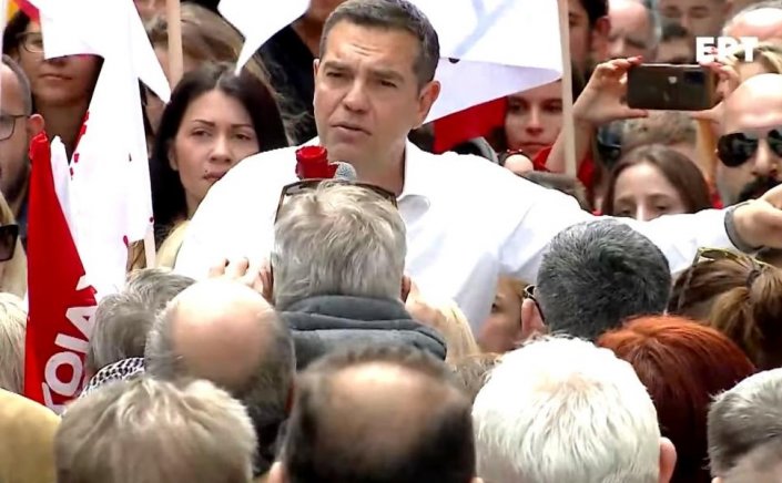 SYRIZA leader Alexis Tsipras: Την άλλη Κυριακή θα είμαστε πρώτοι και με διαφορά. Την άλλη Κυριακή θα πανηγυρίζει ο λαός και όχι τα καρτέλ