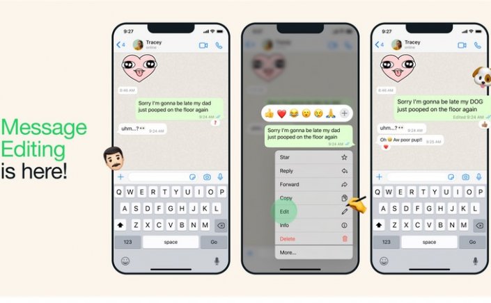 Edit Messages on WhatsApp: Το WhatsApp θα επιτρέπει στους χρήστες να επεξεργάζονται μηνύματα εντός 15 λεπτών