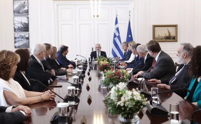 PM Sarmas, 1st Cabinet meeting: Να είμαστε αμερόληπτοι, ουδέτεροι, αντικειμενικοί και να σταθμίζουμε τις πράξεις μας