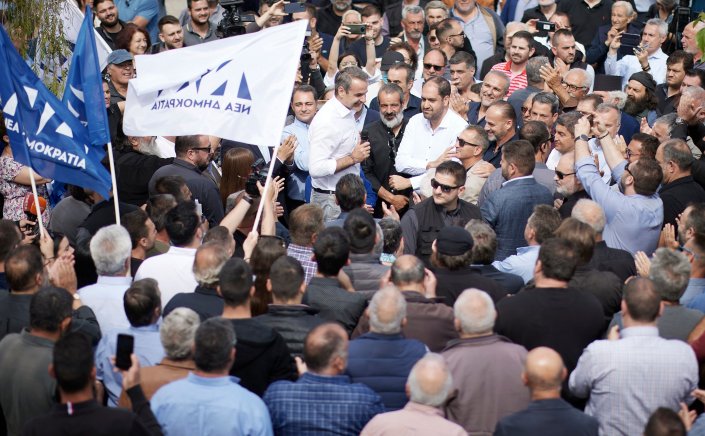 ND leader Mitsotakis - Πέραμα Ρεθύμνης: Μια σταθερή κυβέρνηση σήμερα είναι προϋπόθεση ευημερίας για την ελληνική κοινωνία