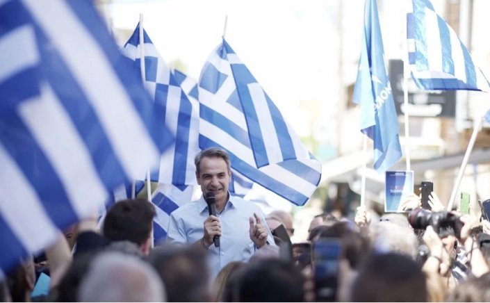 ND Leader Mitsotakis: Η χώρα χρειάζεται σταθερή κυβέρνηση που μπορεί να αντιμετωπίσει τις μεγάλες γεωπολιτικές προκλήσεις της περιοχής