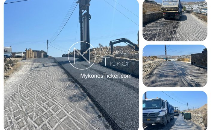 Asphalt Road Construction: Ξεκίνησαν οι εργασίες επισκευής οδοστρώματος στην περιοχή Κόστα Ήλιος “Costa Ilios”