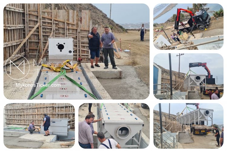 ΔΕΥΑΜ – Φ. Βιγλιάρης: Ότι λέμε το κάνουμε πράξη - Εγκαταστάθηκαν δύο (2) νέες μονάδες υποδοχής βοθρολυμάτων από βυτιοφόρα