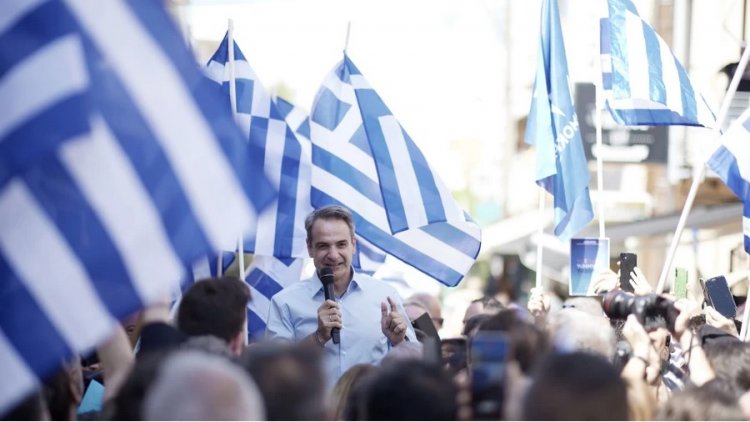 ND Leader Mitsotakis: Η χώρα χρειάζεται σταθερή κυβέρνηση που μπορεί να αντιμετωπίσει τις μεγάλες γεωπολιτικές προκλήσεις της περιοχής
