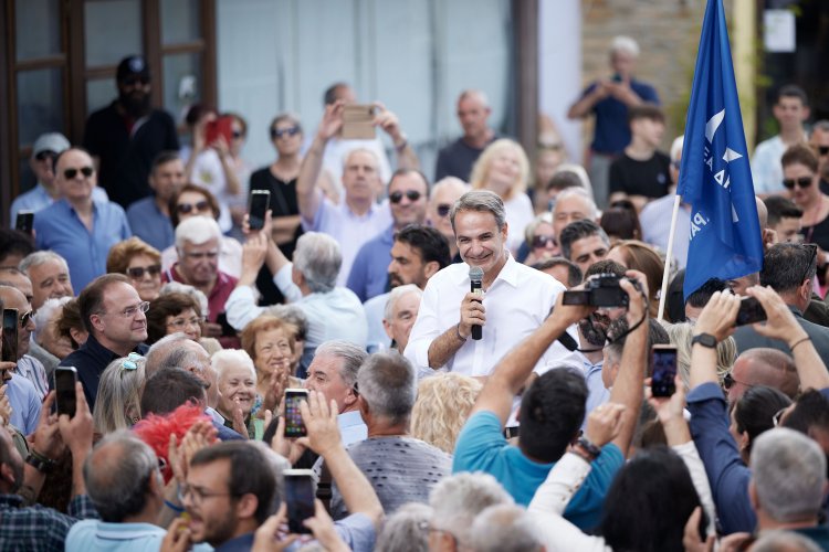 ND Leader Mitsotakis: Το βράδυ της 25ης Ιουλίου η χώρα θα έχει σταθερή κυβέρνηση με την αυτοδύναμη ΝΔ στο τιμόνι