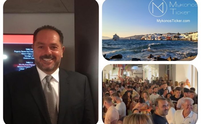Mykonos Summer 2023 - Γιάννης Θεοχάρης: Η Μύκονος είναι ένα ισχυρό brand και το αποδεικνύουν η πληρότητα του Αυγούστου και οι αφίξεις τεράστιων κρουαζιερόπλοιων