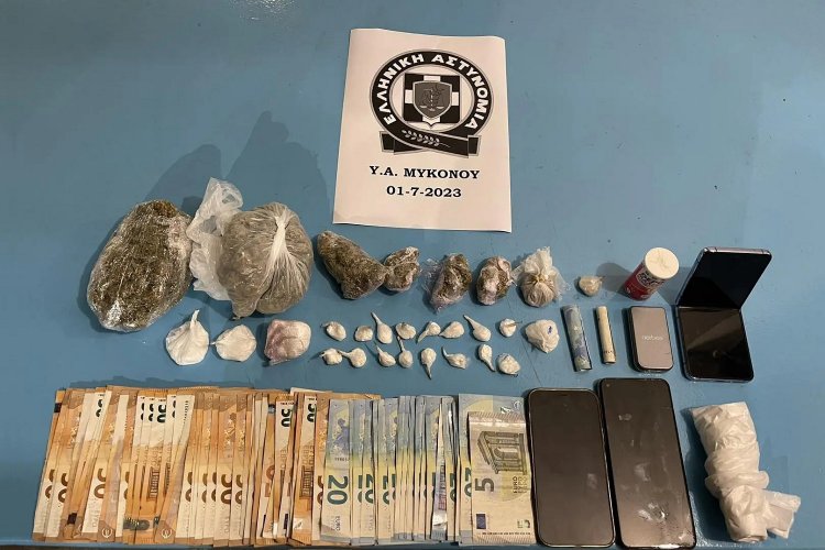 Mykonos arrests: Συνελήφθησαν για διακίνηση ναρκωτικών στη Μύκονο