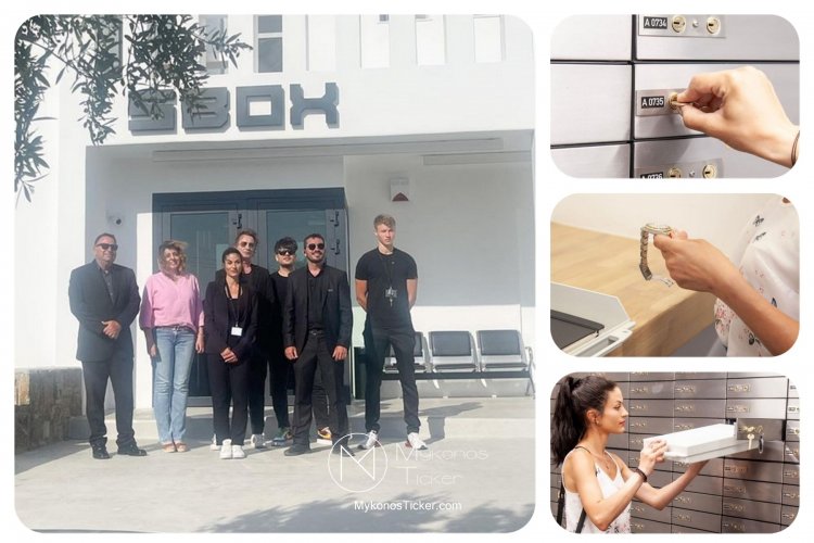 Mykonos Safe Deposit Box - SBOX: Το νέο σημείο αναφοράς της Μυκόνου που όλοι αισθάνονται ασφαλείς!