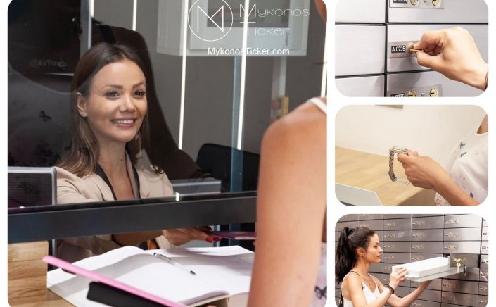 Mykonos Safe Deposit Box - SBOX: Η αυξημένη ζήτηση για την ενοικίαση θυρίδων θησαυροφυλακίου ακόμα και για μία μέρα αποδεικνύει την εμπιστοσύνη των επισκεπτών της Μυκόνου στην SBOX