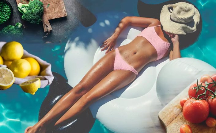 Golden Tanning: Χρυσαφένιο μαύρισμα με φρούτα και λαχανικά αλλά και άφθονο νερό!!