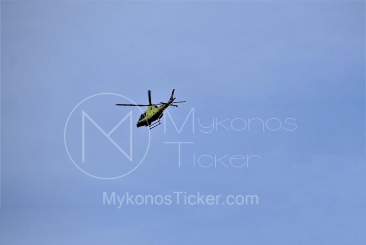 Medical AirLift from Mykonos: Αεροδιακομιδή ασθενών από Μύκονο προς Ελευσίνα