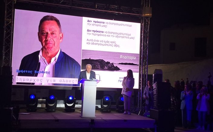 Θανάσης Μέγας: Έχουμε χρέος απέναντι στον τόπο μας να παραδώσουμε μια Μύκονο με τις ίδιες αξίες που την παραλάβαμε από τη γενιά των γονιών μας [Video]