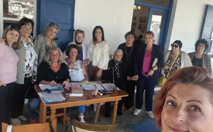 Mykonos: Ανανεωμένο το νέο Δ.Σ. του Συλλόγου Γυναικών  “Ανωμερίτισσες”, με νέα πρόεδρο την Άννα Λοΐζου