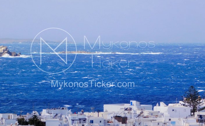 Marine Forecast: Συνέχιζουν και σήμερα Κυριακή, οι Βόρειοι Θυελλώδεις Άνεμοι έως 9 bf, στο Νοτιοανατολικό Αιγαίο - Διαρκής Ετοιμότητα από το Λιμεναρχείο Μυκόνου!!