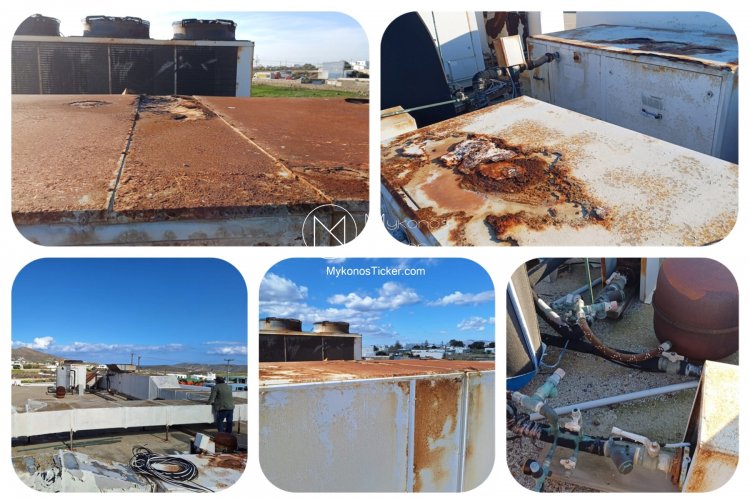 Mayor of Mykonos, Christos Veronis: Προχωρά η αναβάθμιση του κλιματιστικού εξοπλισμού και η επισκευή του δικτύου αεραγωγών στο Γρυπάρειο Πολιτιστκό Κέντρο 