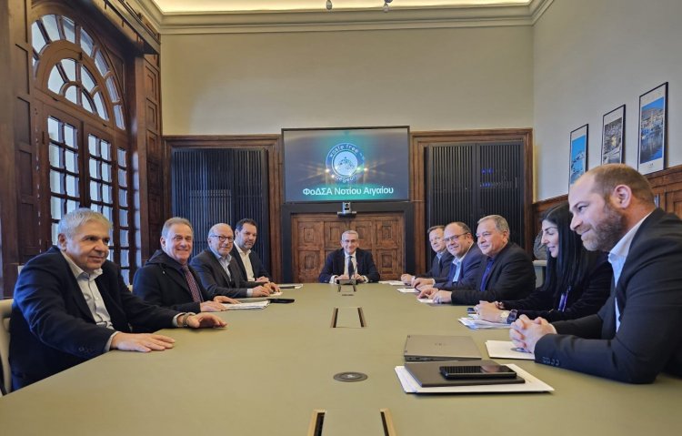 Aegean islands: Ο Δήμαρχος Μυκόνου, Χρήστος Βερώνης εκλέχθηκε στο νέο επταμελές Δ.Σ. του ΦΟ.Δ.Σ.Α. Νοτίου Αιγαίου