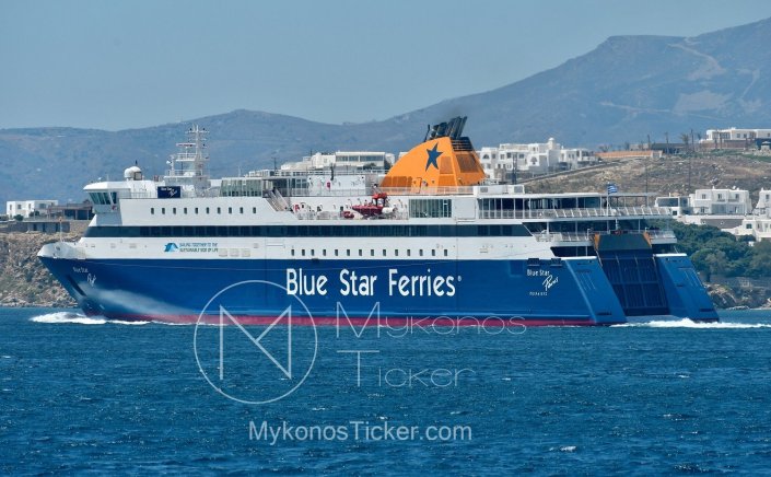 Sailing ban: Τροποποίηση δρομολογίου F/B “Blue Star Paros” στις 25/3, λόγω ισχυρών καιρικών φαινόμενων
