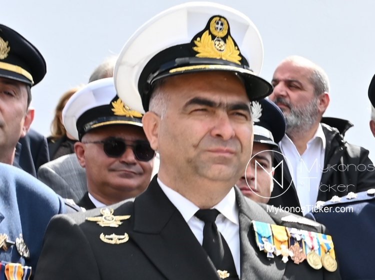 Coast Guard: Προήχθη στο βαθμό του πλοιάρχου ο Λιμενάρχης Μυκόνου κ. Μιχάλης Κτενάς 