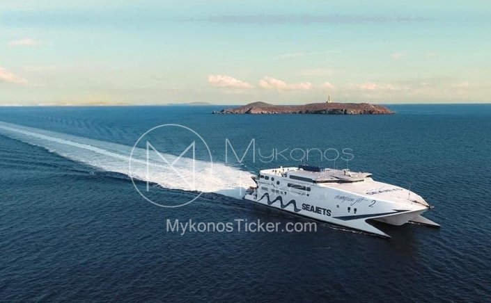 Ferry Routes - Seajets: Από 5 Απριλίου το Champion Jet 2, για Πειραιά - Σύρο - Μύκονο - Νάξο - Σαντορίνη