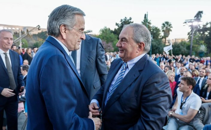 Past PM Karamanlis-Samaras: Τι θα κάνουν Καραμανλής και Σαμαράς