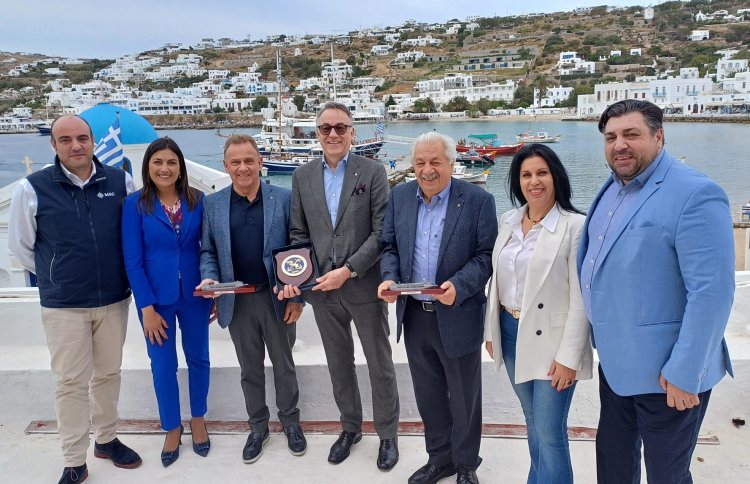 Cruise Season 2024: Συνάντηση Χρήστου Βερώνη και Αθανάσιου Κουσαθανά – Μέγα με εκπροσώπους της MSC Cruises