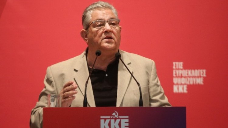 European elections 2024 - Koutsoumbas: Ψηφίζουμε ΚΚΕ και στέλνουμε μήνυμα εναντίωσης στην κυβέρνηση, στην ΕΕ, στο σύστημα