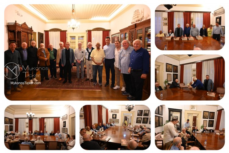 Mykonos: Τους “Επτά Σοφούς” καρδιοχειρουργούς του πλανήτη υποδέχθηκε ο Χρήστος Βερώνης [Εικόνες & Video]