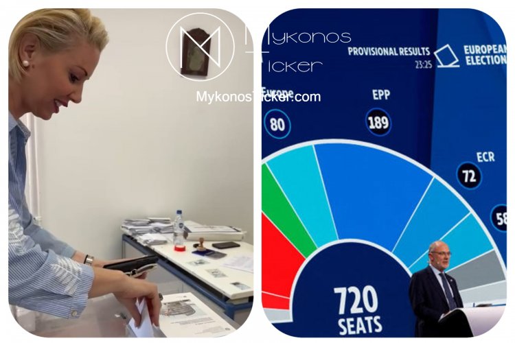 EU election results - Katerina Monogiou: Οι Κυκλάδες κατέγραψαν ένα από τα μεγαλύτερα ποσοστά της Νέας Δημοκρατίας στις ευρωεκλογές