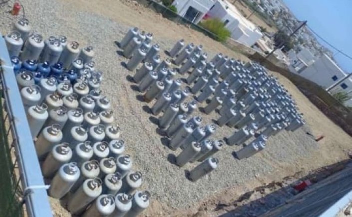  Μύκονος: Εντολή Γιώργου Λεονταρίτη για άμεση απομάκρυνση των Φιαλών υγραερίου από οικόπεδο στην Ανω Μερά, Μυκόνου [ Εγγραφο]