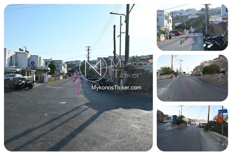 Προσωρινή μονοδρόμηση τμήματος του Παλαιού Περφερειακού από Φάμπρικα έως την συμβολή του με την οδό προς Άνω Μερά