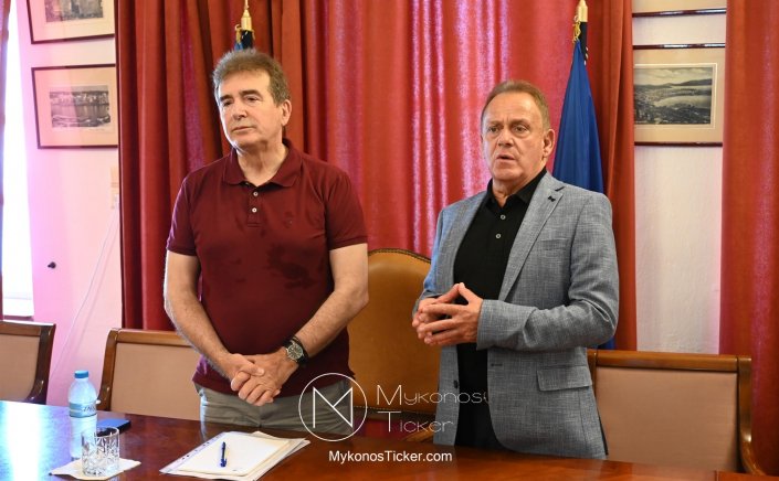 Μήνυμα Βερώνη: Ασφαλής προορισμός η Μύκονος για τους τουρίστες - Ξεκινάμε νέο περιφερειακό και νέα έργα σε ύδρευση και αποχέτευση [Video]