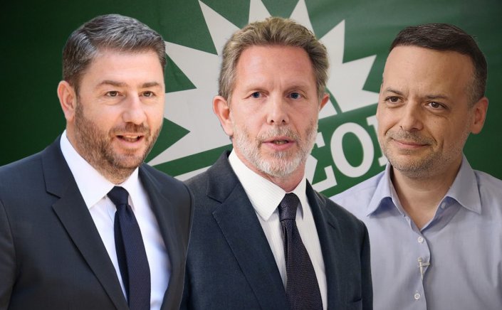 PASOK Leadership Candidates: Ψάχνουν συμμαχίες Ανδρουλάκης και Δούκας - Συναντήσεις με Γερουλάνο στη Βουλή