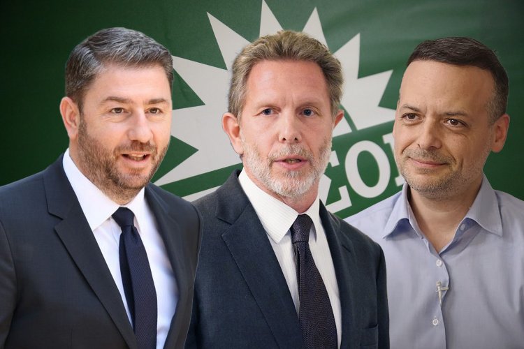 PASOK Leadership Candidates: Ψάχνουν συμμαχίες Ανδρουλάκης και Δούκας - Συναντήσεις με Γερουλάνο στη Βουλή