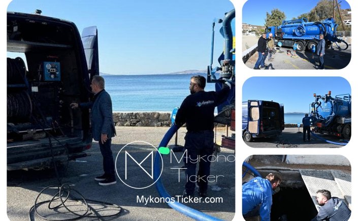Ολιστικός καθαρισμός και συντήρηση αντλιοστασίου λυμάτων στον Αγιο Στέφανο [Εικόνες - Video]