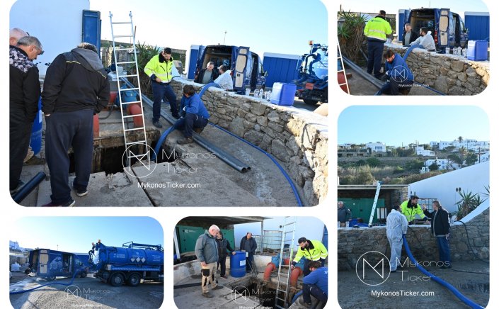 Ολιστικός καθαρισμός και συντήρηση αντλιοστασίου λυμάτων στα Παλαιά Σφαγεία [Εικόνες - Video]