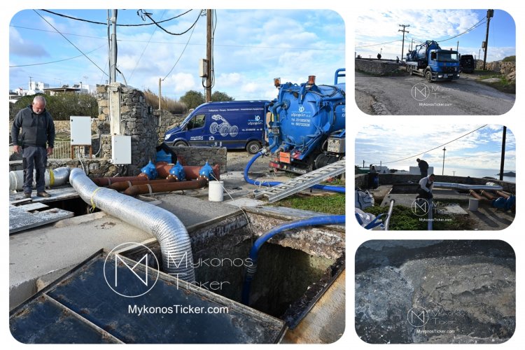 Προληπτικός έλεγχος και ολιστικός καθαρισμός του αντλιοστασίου λυμάτων στο Costa Ilios [Εικόνες & Video]