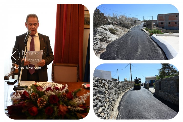 Xpήστος Bερώνης: Σχεδιάζουμε έργα και νέους οδικούς άξονες - απάντηση στο κυκλοφοριακό πρόβλημα της Μυκόνου [Video]