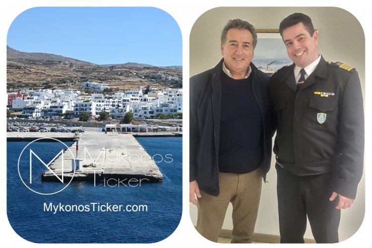 Mayor of Andros: Προς δημοπράτηση η πλήρης αναμόρφωση-επισκευή της Βόρειας προβλήτας του Λιμένα Γαυρίου