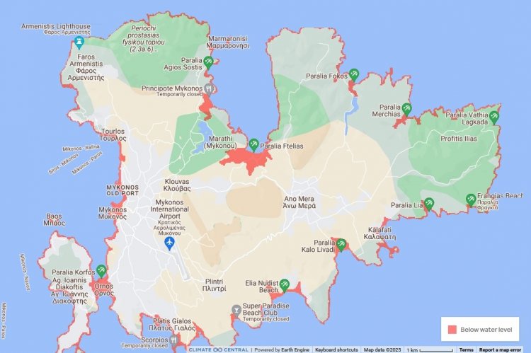 Climate Change: Κλιματική κρίση: Ποιες πόλεις και περιοχές θα βυθιστούν - Ο παγκόσμιος χάρτης [Διαδραστικός Χάρτης]