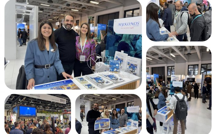 Tourist Season 2025 - Σταύρος Γρύμπλας: Δυναμική η παρουσία της Μυκόνου στην τουριστική έκθεση ΙΤΒ στο Βερολίνο