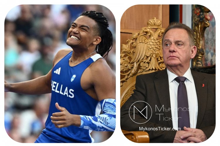 Xpήστos Bεpώvηs για το χρυσό του Εμμανουήλ Καραλή: Συγχαρητήρια μας έκανες για μια ακόμη φορά υπερήφανους!