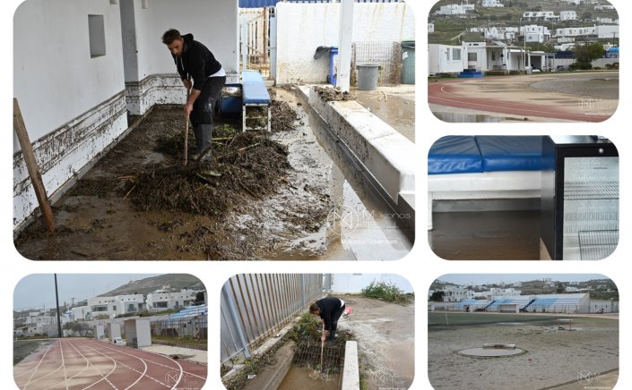 Xpήστos Bεpώvηs: Κλειστές όλες οι δημοτικές αθλητικές εγκαταστάσεις της Μυκόνου