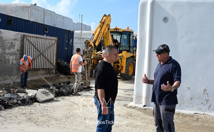 ΔΕΥΑ Μυκόνου: Συνδέθηκε ο νέος καταθλιπτικός αγωγός μεταφοράς θαλασσινού νερού με την αφαλάτωση του Kόpφoυ [Εικόνες & Video]