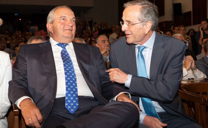 Past PM Karamanlis-Samaras: Nέα κοινή εμφάνιση Καραμανλή-Σαμαρά στο βιβλίο Λυγερού!! Νέα διαφοροποίηση από Μητσοτάκη!!