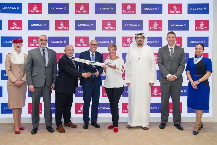 Travel Flights: Διευρύνεται η συνεργασία Aegean - Emirates μέσω των προγραμμάτων loyalty