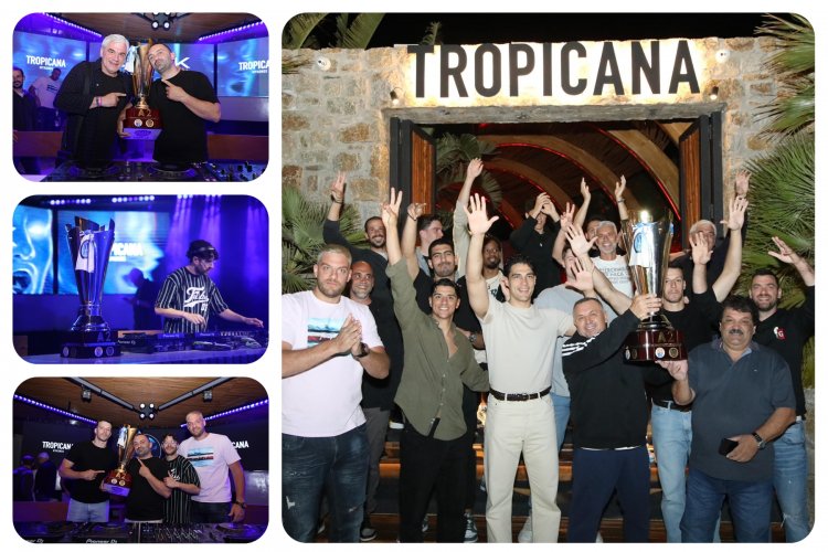 Οι πρωταθλητές του A.O. Mυκόνου το γιόρτασαν με την ψυχή τους σε vibes Tropicana [εικόνες & video]