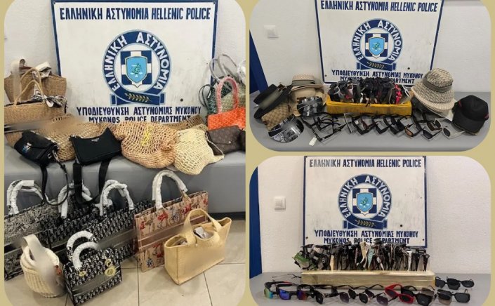 Mykonos arrest: Στη Μύκονο, στοχευμένοι αστυνομικοί έλεγχοι για την καταπολέμηση του παραεμπορίου & της διακίνησης απομιμητικών προϊόντων